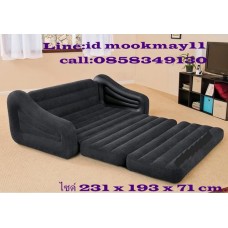 โซฟาปรับนอน สีดำ Intex Pull-Out Sofa.  Queen Bed (68566) คุณภาพดี ราคาถูก