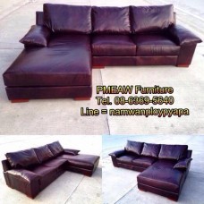 โซฟา sofa หนังแท้ leather หนังเทียม ลดราคาพิเศษ คุณภาพส่งออก รับประกันโครงสร้าง 5 ปี